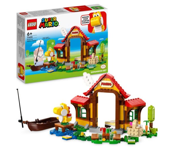LEGO Super Mario 71422 Piknik w domu Mario – zestaw rozszerzający - 1159394 - zdjęcie 2